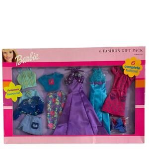 Barbie Doll Vintage 2000 6 fashion Gift Pack Mattel 68073 NRFP NEW